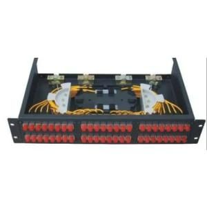 48 FC Rack Mounted Fiber Optic Patch Panel Terminal Box