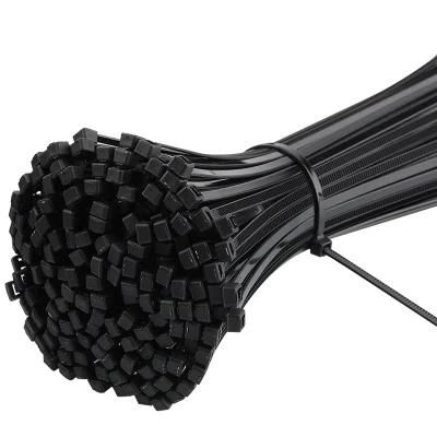 Igoto Et 9*1000 High Quality Nylon 66 Custom Tag Self-Locking Nylon Cable Tie, Reusable Automatic Zip Plastic Cable Tie, Mount White Cable Ties