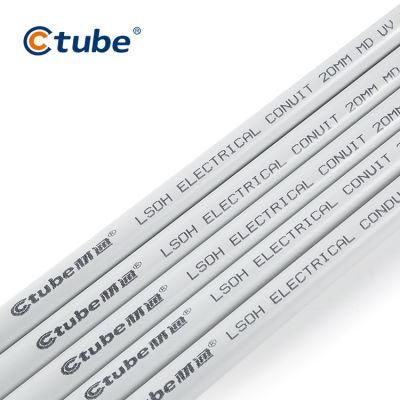 Custom Made Corrosion Proof Wire Installation Electrical PVC Conduits Pipe