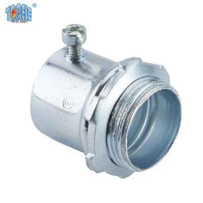 Galvanized Steel Pipe Fitting EMT Conduit Set Screw Connector
