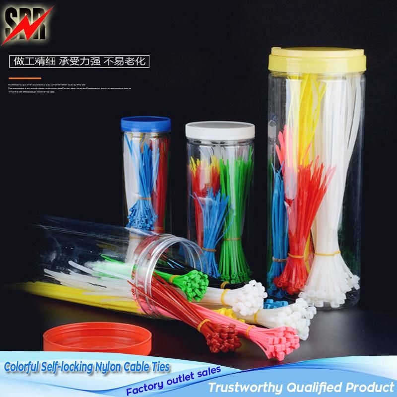 High Quality Colorful Self-Locking Nylon66 Cable Ties