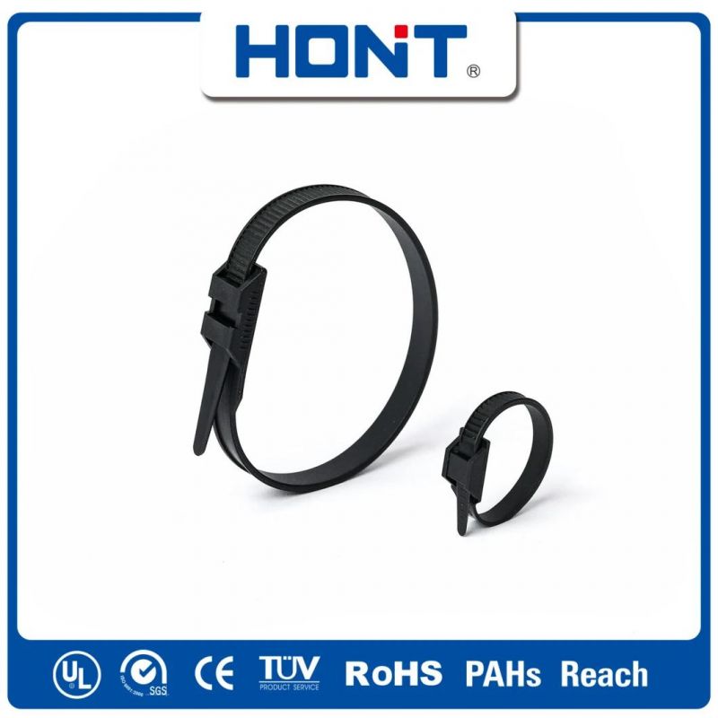 Hont Nylon Plastic Bag + Sticker Exporting Carton/Tray Cable Ties