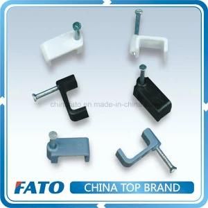 Square Cable Clips made of PE New material