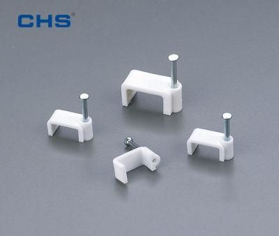 Flat Type PE Cable Clips Wire Clip (CHF-14mm)