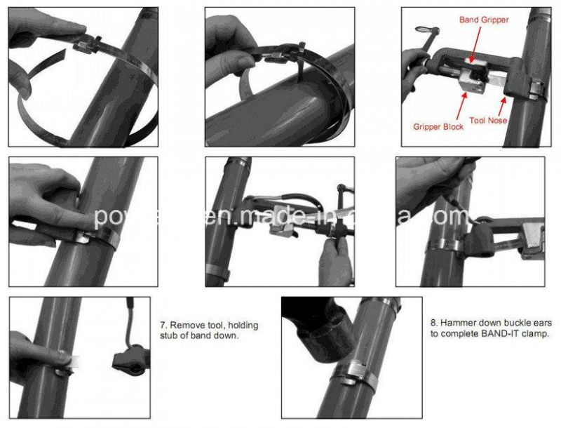 304 Stainless Steel Band/Cable Fittings