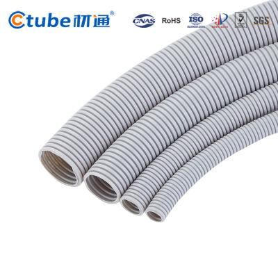 25mm2 HD Grey Corrugated Conduit Solar, Solar Flex Conduit, As2053 Flexible Conduit