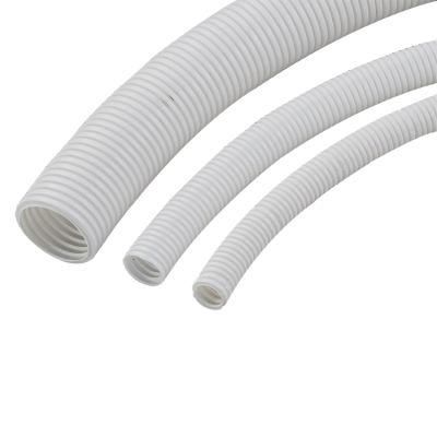 High Quality White 25mm Flexible Corrugated Tube for Electrical Wire