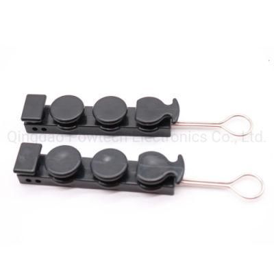 FTTH Accessories Plastic Cable Anchor Clamp
