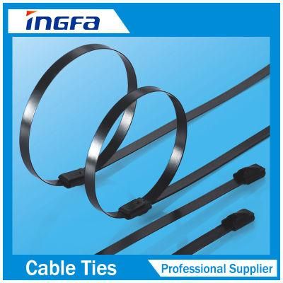 Full Coated Stainless Steel Cable Tie Ball Locked