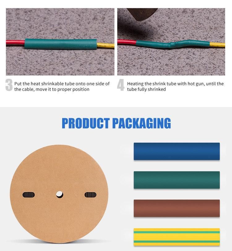 Heat Shrinkable Tubing for Electrical Wire Insulation