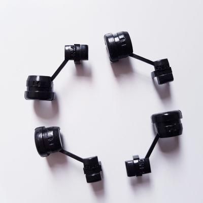 2p-4 Nylon Material Black Strain Relief Bushing