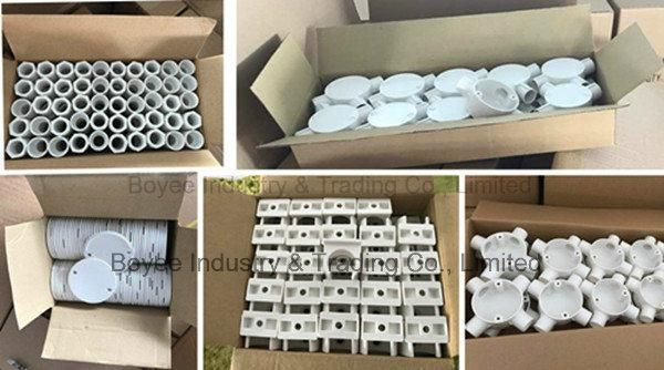 PVC Electrical Products Wiring Cable Trunking Duct & PVC Electrical Conduit Pipe Accessories/ PVC Electric Pipe Conduit Fittings