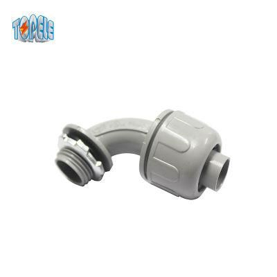 90 Degree Elbow Liquid Tight Non-Metallic Flexible Conduit Fitting