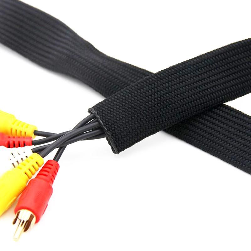 Nylon Multifilament Cable Wire Braided Wrap Sleeving for Wires/Wire Bundle/Cable Assemblies