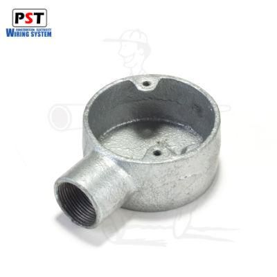 Terminal One Way Malleable Iron Circular Box