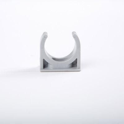 Plastic PVC Electrical Tube and Pipe Fitting Clip Clamp for Pipe Holding