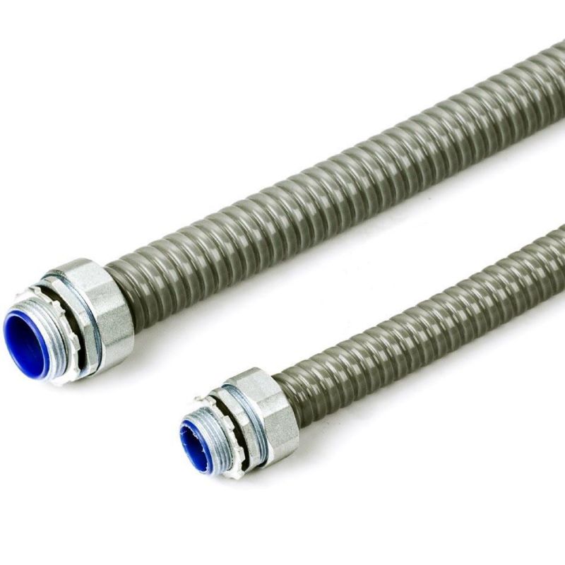 High Quality Grey Non Metallic Liquid Tight Electrical Flexible Conduit