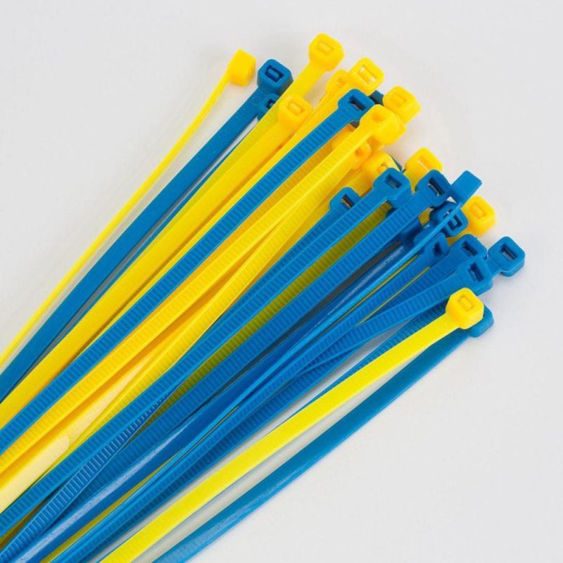 2.4mm-12mm Tie Cable, Security Seal Throwaway Electrical Tape Plastic PVC Cable Ties