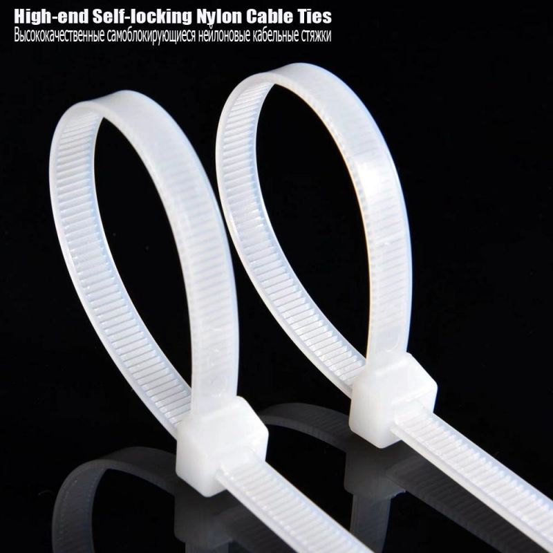 4X200mm 8inches Self-Locking Nylon Cable Ties