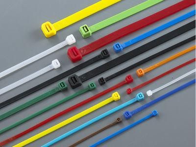 Haida High Quality Plastic PA66 Nylon Cable Tie Zip Tie 2.5*120mm