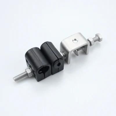 Two Way One Type Feeder Clamp for Fiber and Power Cable