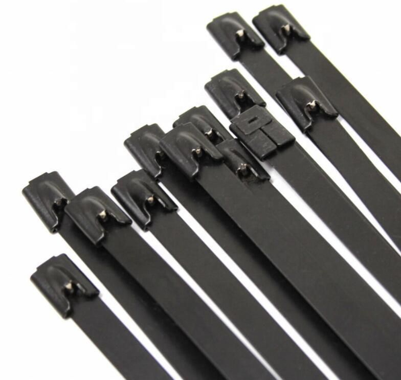 Color Coating Stainless Steel 304 316 Cable Ties with UL