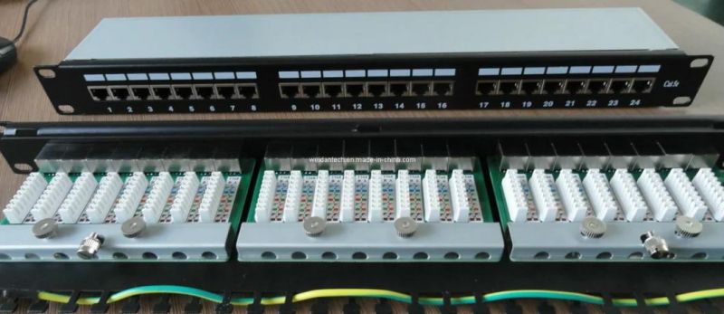 24 Port Cat5e/CAT6 FTP Patch Panel