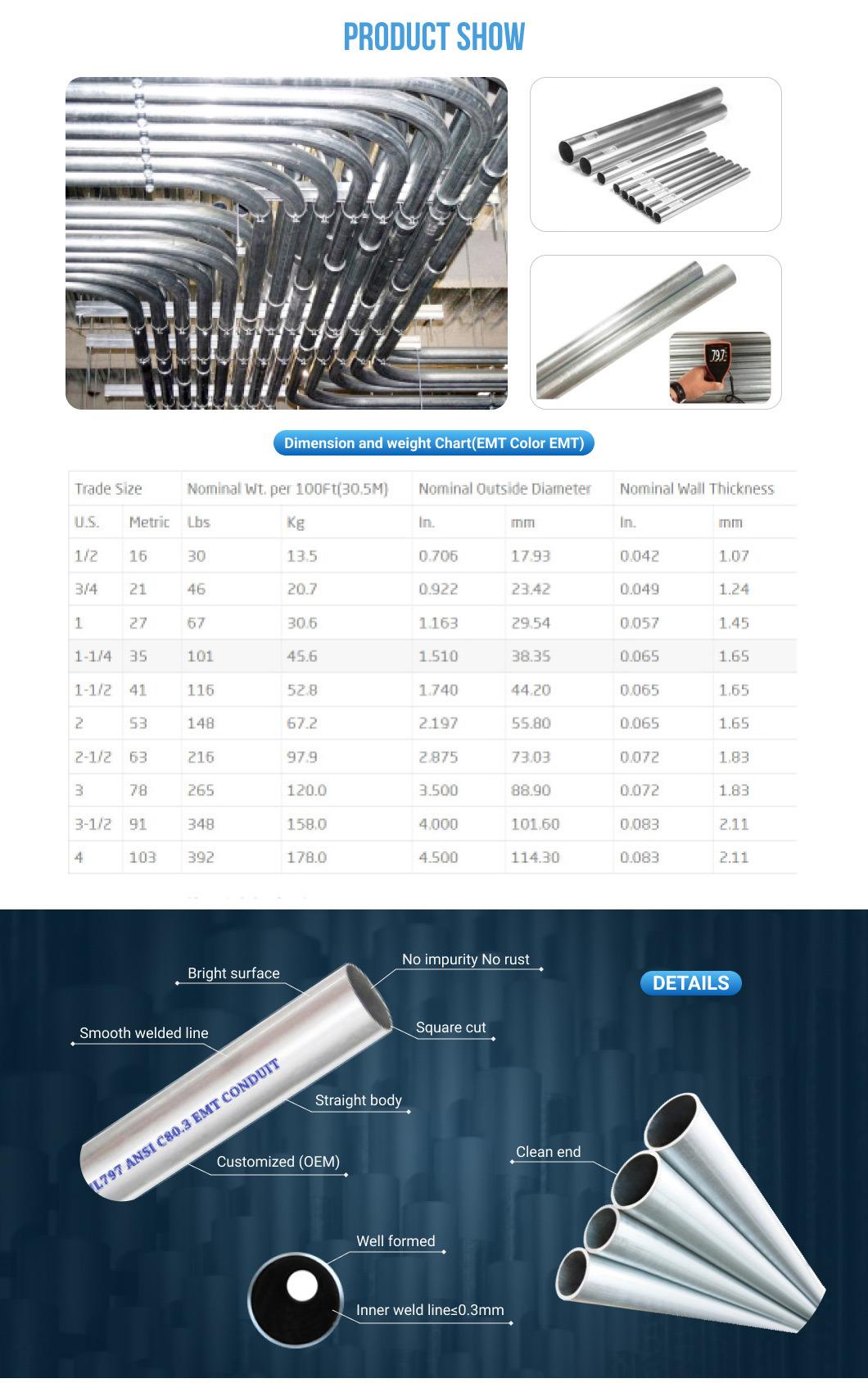 Steel Galvanized Tray Trunking Cable Ladder with Hole