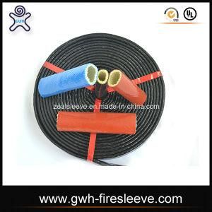 Industrial Red Color Silicone Coated Fire Resistant Sleeve