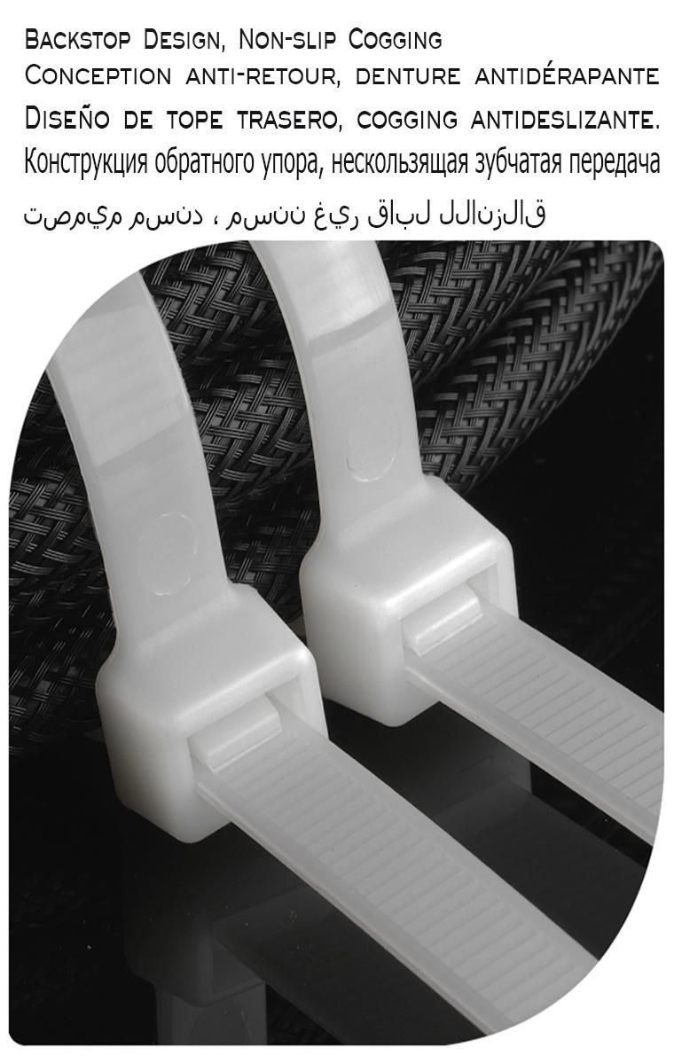 Eco-Friendly Self-Locking Nylon Cable Ties