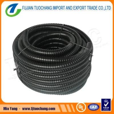 PVC Coated Flexible Corrugated Electrical Conduit Pipes