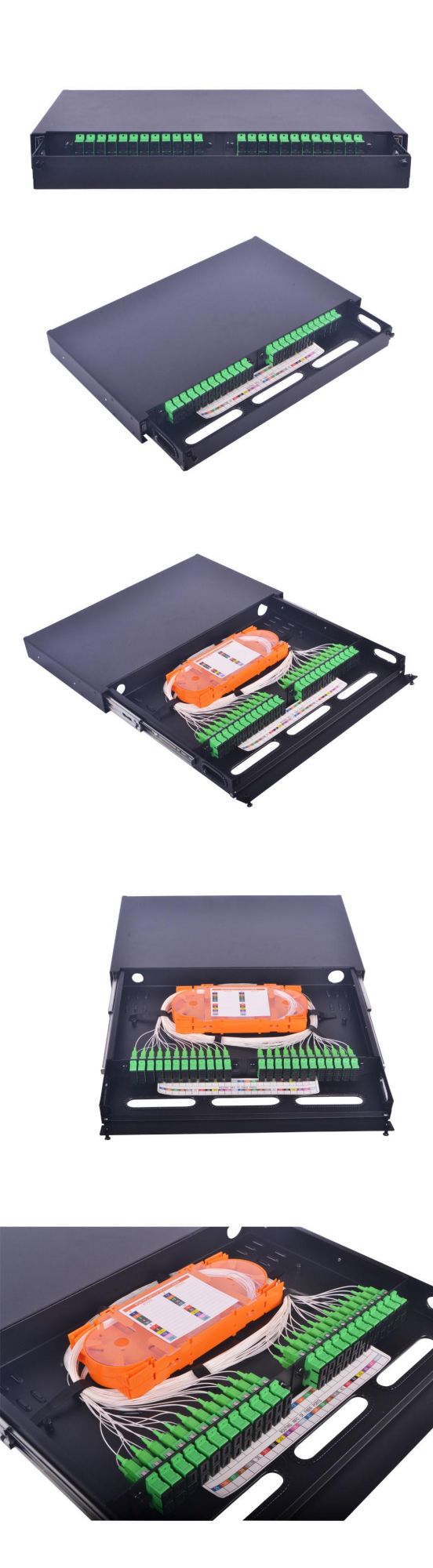 12-48 Core Sliding Drawer Fiber Optic ODF Patch Panel
