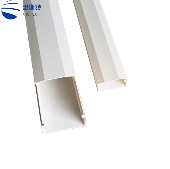 PVC Cable Trunking Slot Wire Casing, PVC Electrical Cable Trunking