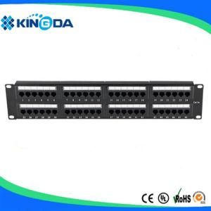 48 Ports UTP CAT6 Patch Panel, 2u, 19&quot;