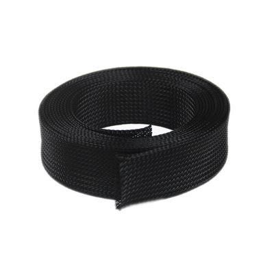 Black Fire High Flame Retardant Expandable Wire Collector Cable Sleeve for Wire Protection