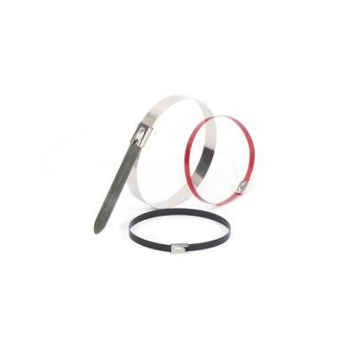 316 Metal Cable Tie Locking Zip Stainless Steel Cable Tie 300mm