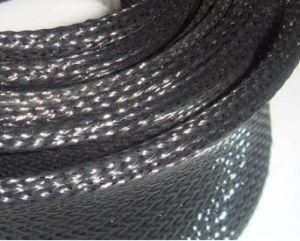 Expandable Braided Sleeving Used in Wire Cable Sleeve Protector Pet or PA Fiber Fabric