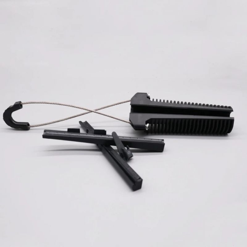 New Material Plastic Anchor Clamp for FTTH Cables