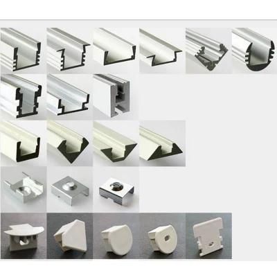 Extrusion Suspended Strip Light Drywall Recessed Ceiling Tile Trim Aluminium Lighting Profile LED Channel