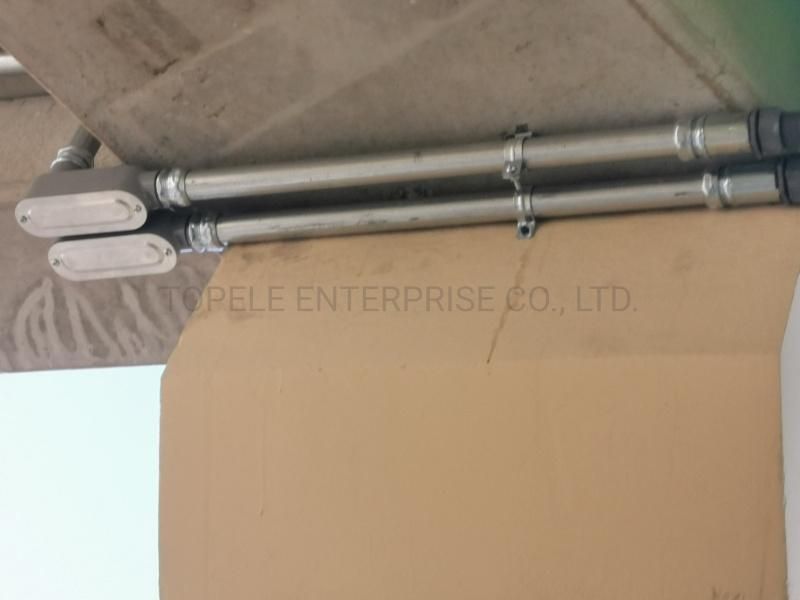Lb Threaded Rigid Aluminum Conduit Body, EMT Conduit Body with Cover