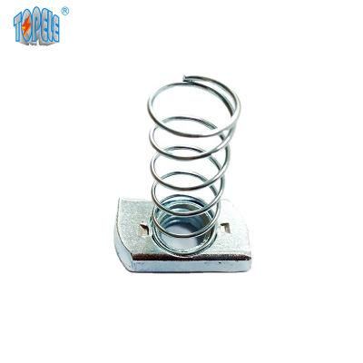 High Quality Steel Nut with Spring Strut Channel Spring Nut