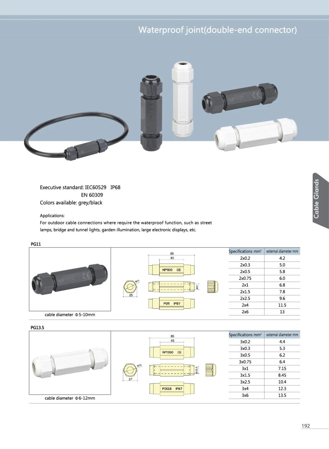 for Outdoor Cable Connections Where Require The Waterproof Function (double-end connector) Waterproof Joint