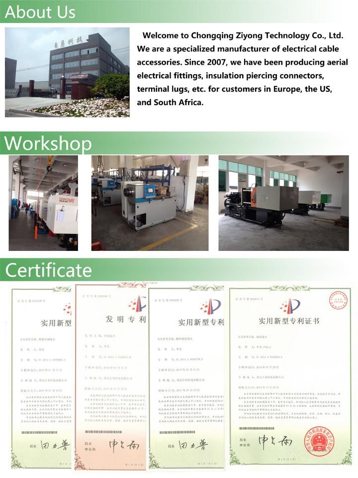 ABC Cable Insulation Piercing Connector (IPC) / Insulated Piercing Clamp (95-240, 95-240, JMA240)