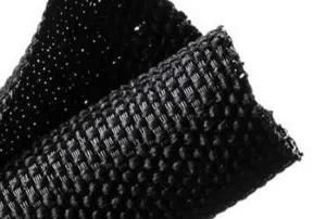 Self-Closing, Open Tubular Shape Pet or PA Fibre Knitted Hose Protector for Automotive