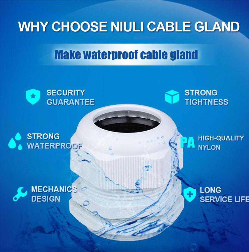 Wholesale Pg7 Nylon Plastic Thread Cord Grip Cable Gland