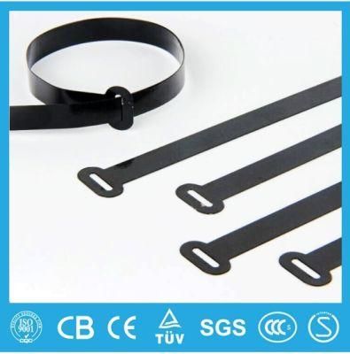 Good Quality Cheaper #201 #304 #316 PVC Coated Stainless Steel Cable Tie Free Sample