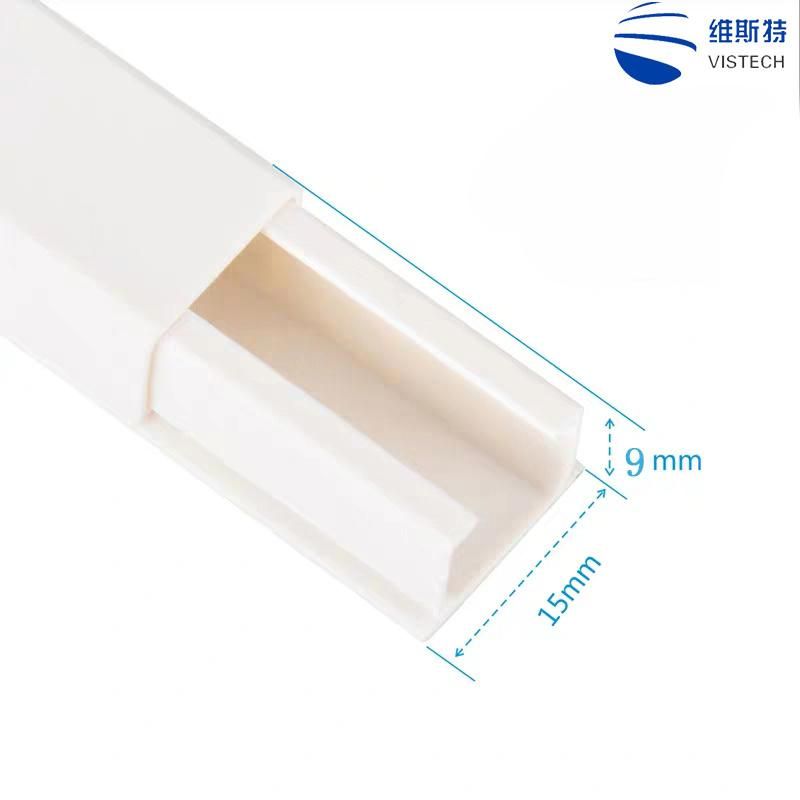 Cable Ducts Flame Retardant PVC Cable Trunking Network Cable Trunking