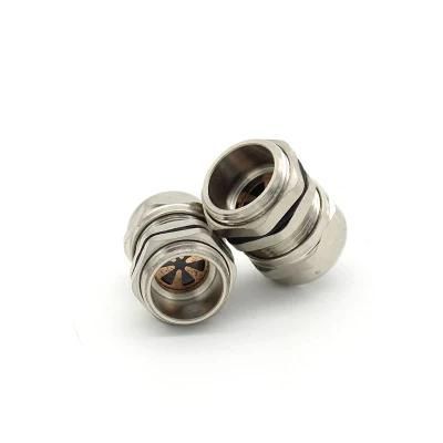 EMC Thread Nickel Plated Brass Metal Cable Gland Mg50 IP68 Pg Electrical Waterproof Metal Cable Gland Good Price