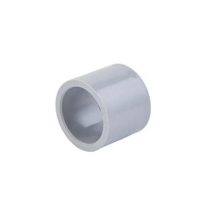 Halogen Free Electrical Pipe Fittings Plastic Conduit Couplers Solid Coupling