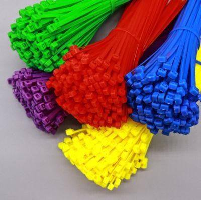 Factory Price 94V2 2.5X100-3.6X300 PA66 Wiring Accessories Self-Locking Nylon Cable Nylon66 Zip Tie with RoHS